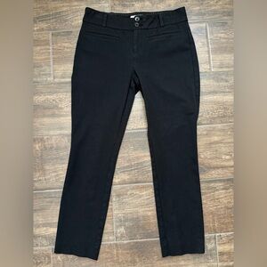 Anthropologie Essential Slim Black Pants